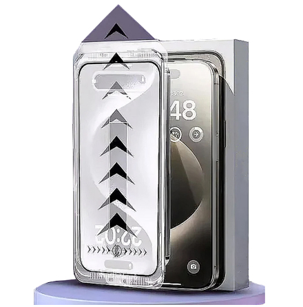 iPhone 13 Pro Max Tempererat Glas  Kristallklart & Reptligt Skydd