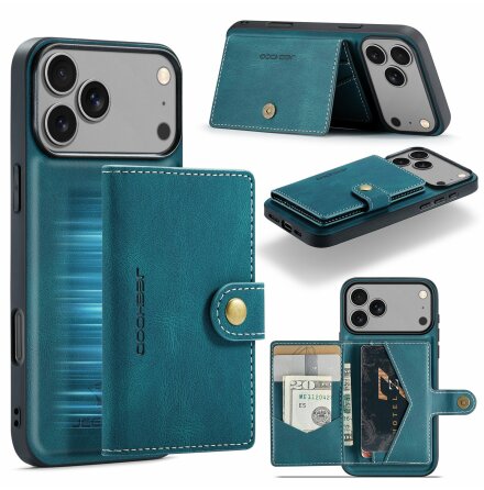 iPhone 17 Pro Max Plnboksskal  4 Kortfack +Sedelfack