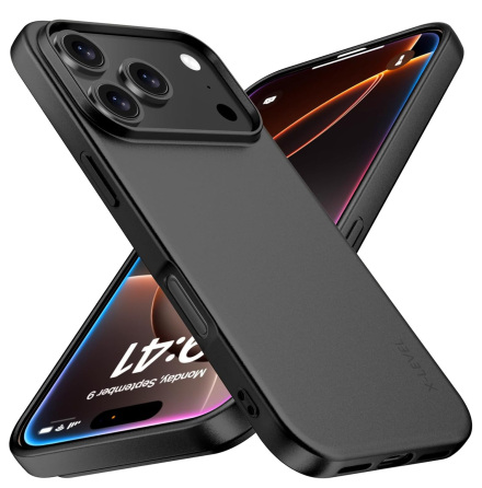 iPhone 17 Pro - Stilrent Mattbehandlat Tunt Skal Svart