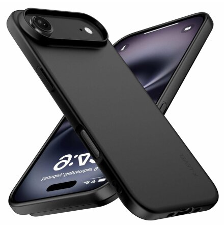 iPhone 17 Air - Stilrent Mattbehandlat Tunt Skal Svart