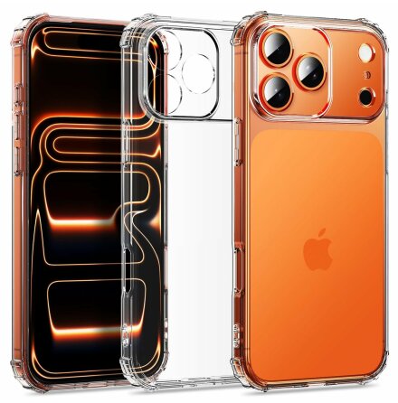 iPhone 17 Pro Praktiskt Silikonskal  Airbaghrn & Kepsskydd