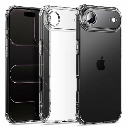 iPhone 17 Air Praktiskt Silikonskal  Airbaghrn & Kepsfunktion