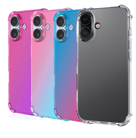 iPhone 17 - Stilrent Skyddande Gradient Silikonskal