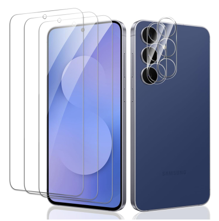 1 set Samsung Galaxy S25 FE Skrmskydd+Kameralinsskydd 0,3mm