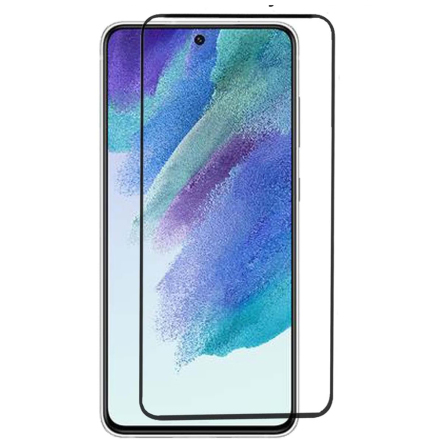 Samsung Galaxy S25 FE Skrmskydd 0,3mm svart ram