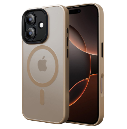 iPhone 17 MagSafe Skal Matt Translucent