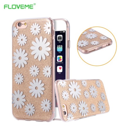 iPhone 6/6S Elegant Crystalflower-skal frn FLOVEME