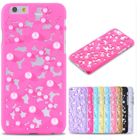 IPHONE 6 /6s plus FLOVEME LUXURY Flower Pearl skal 