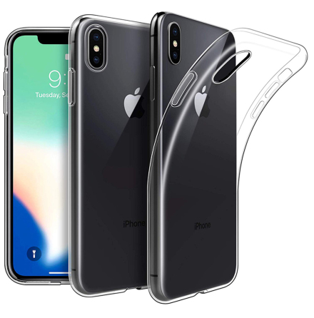 iPhone XR - Smart Skyddsskal i Silikon frn FLOVEME