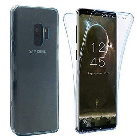 Samsung A6 Plus 2018 Dubbelsidigt silikonfodral TOUCHFUNKTION