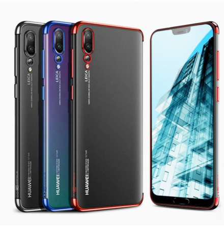 Effektfullt Skal av mjuk Silikon till Huawei P20 Pro