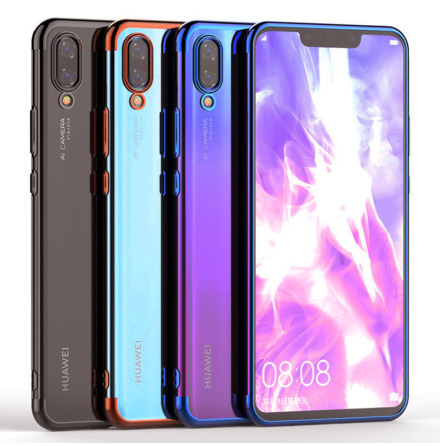 Effektfullt Skal av mjuk Silikon till Huawei P20 Lite