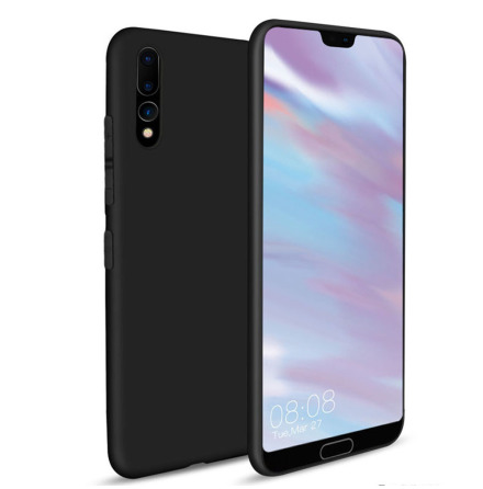 Mattbehandlat Silikonskal till Huawei P20 Pro