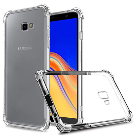 Samsung Galaxy J4+ 2018 - Tunt Silikonskal med Airbagfunktion