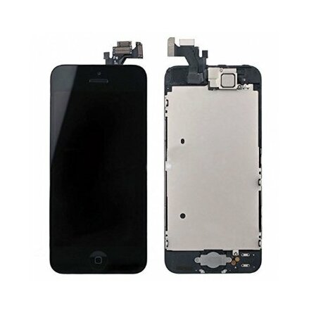 iPhone 5 - Skrm LCD Display Komplett med smdelar (SVART)