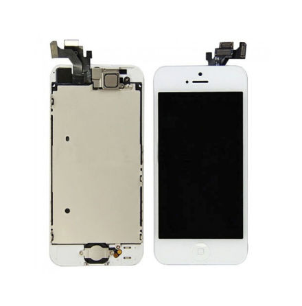 iPhone 5 - Skrm LCD Display Komplett med smdelar (VIT)