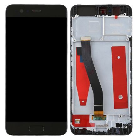 Huawei P10 - Komplett LCD-Skrm-Display (inklusive Ram) SVART