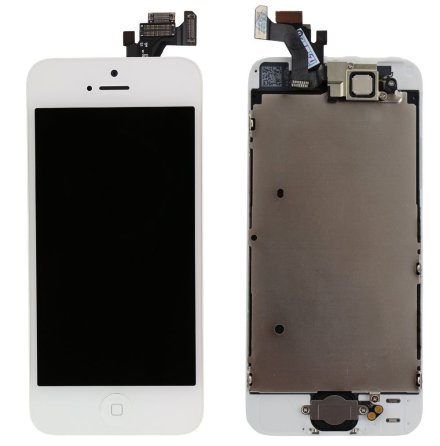 iPhone 5C - Skrm LCD Display Komplett med smdelar (VIT)