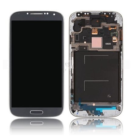 Samsung Galaxy S4 LTE I9505 - LCD Display Skrm SVART (Inkl Ram)