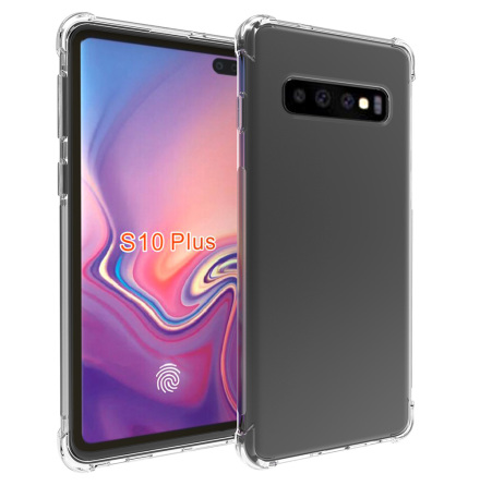 Samsung Galaxy S10 - Tunt Silikonskal med Airbagfunktion