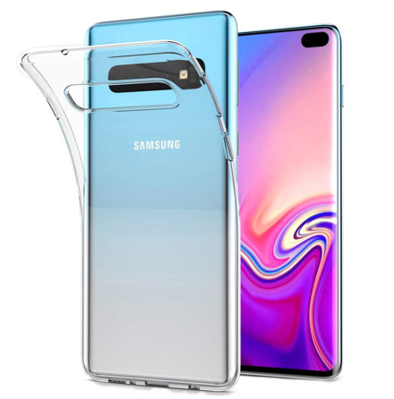 Samsung Galaxy S10 Plus - Smart Skyddsskal i Silikon av FLOVEME