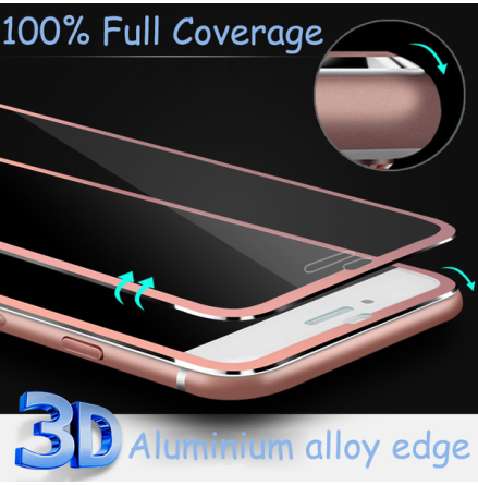 iPhone 7 ProGuard Skrmskydd 3D Aluminiumram 