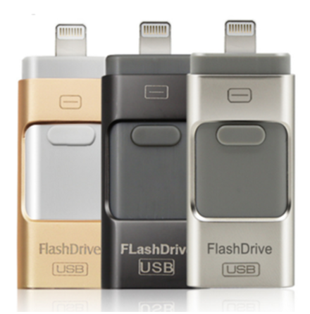 USB/Lightning Minne - Flash (Spara ner allt frn telefonen!)