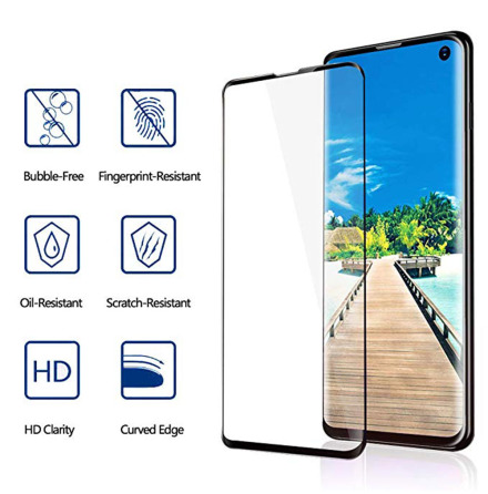 HuTech EXXO-Skrmskydd i 3D-utfrande till Samsung Galaxy S10