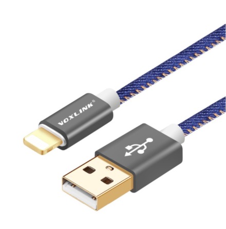 USB SnabbladdningsKabel 100cm LIGHTNING