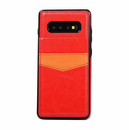 Samsung Galaxy S10 - Stilrent Praktiskt Skal Kortfack (LEMAN)