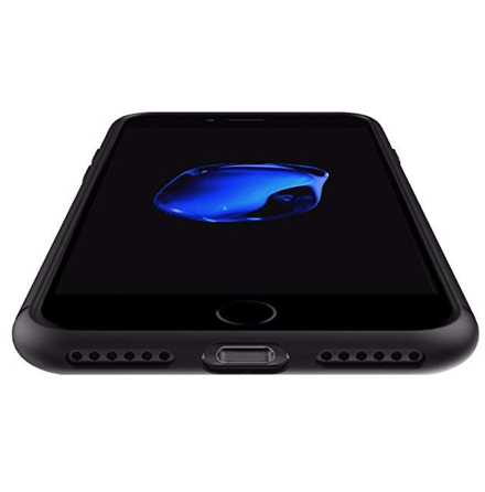 iPhone 7 Plus - Mattbehandlat Praktiskt Silikonskal