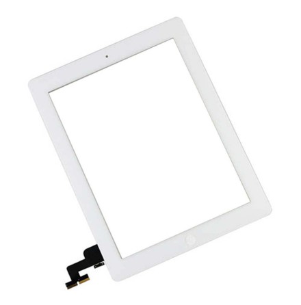 iPad 2 Touchscreen med Digitizer (VIT) inklusive Hemknapp