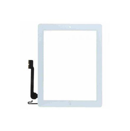 iPad 3/4 Glasskrm/Touch screen (VIT) inklusive homeknapp