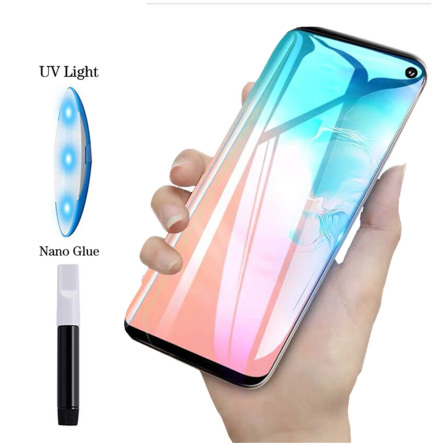 Samsung S10+ | Skrmskydd | UV | ProGuard | Inkl. Appliceringskit