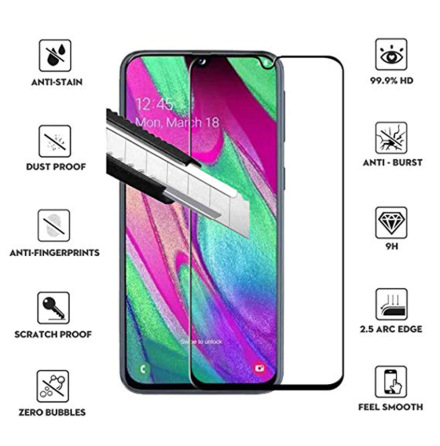 Skrmskydd Ram 2.5D Screen-Fit HD-Clear fr Samsung A50 ProGuard