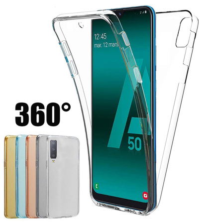 Samsung A50 | 360 TPU Silikonfodral | Heltckande Skydd