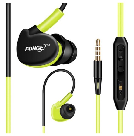 FONGE Sport In-ear Hrlurar med Mic (Earphone)