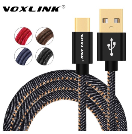 Type-C USB Snabbladdnings-kabel frn VOXLINK