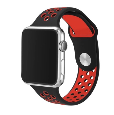 Apple Watch 38mm -  NORTH EDGE Stilrena Silikonarmband