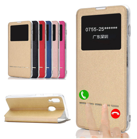 Samsung Galaxy A40 - Smidigt Fodral Svarsfunktion F�nster